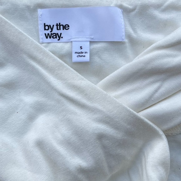 By the way. JENN OFF the SHOULDER BODYSUIT Preowned casual size small - Picture 5 of 8